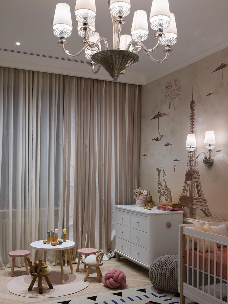 Bebek Odası Perde ve Halı