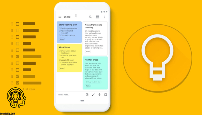 Google Keep Android