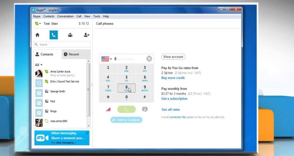 Skype Telefon