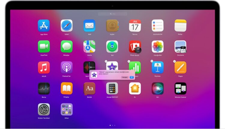 Mac'te Uygulamaları Kaldırma