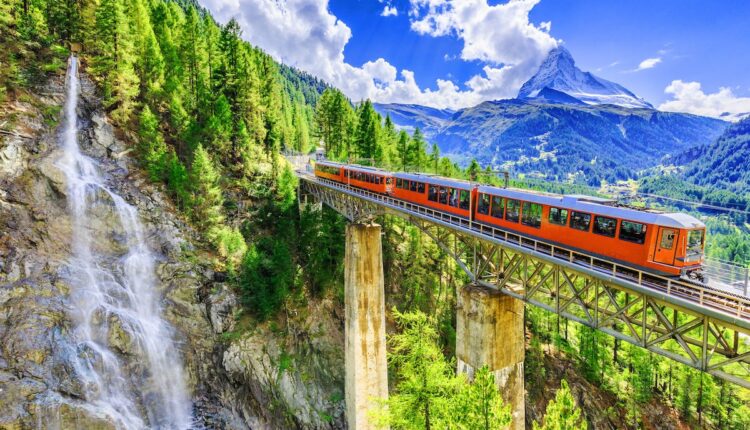 isviçre tren gezisi