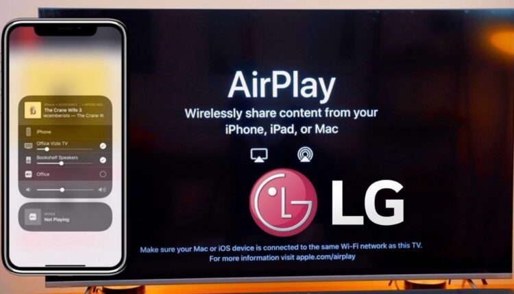Bir iPhone'u LG TV'ye Bağlama