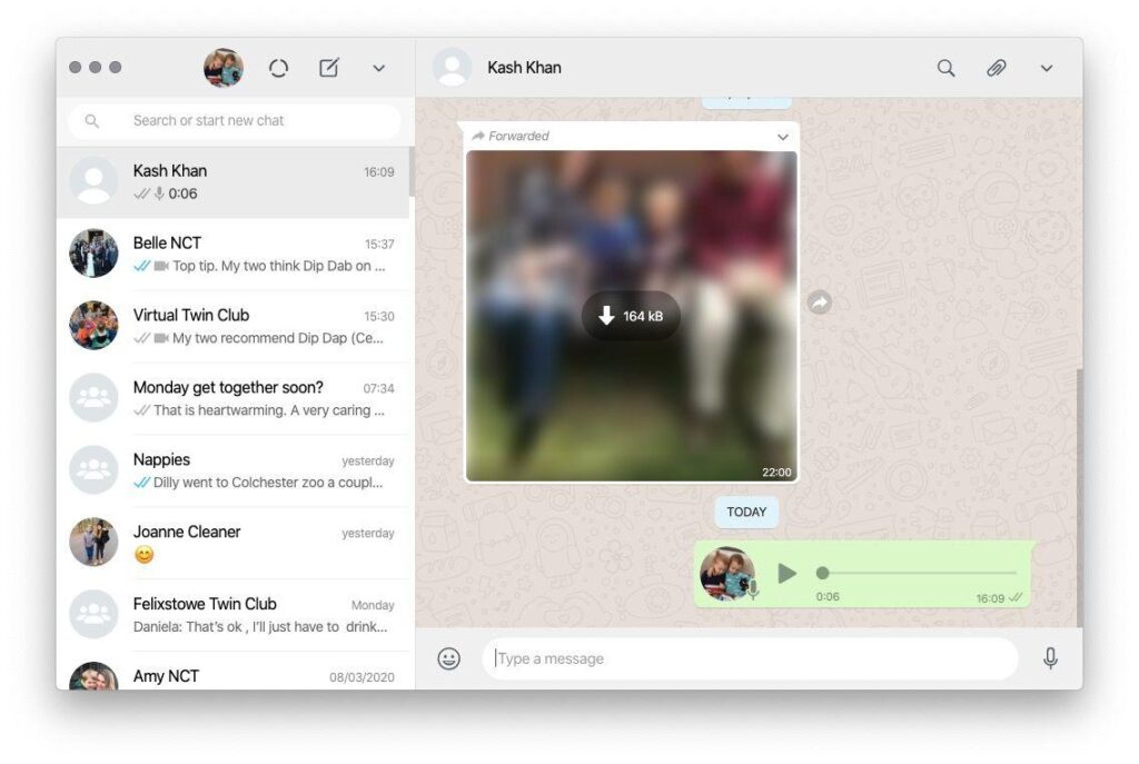 Mac'te WhatsApp Görüntülü veya Sesli Arama