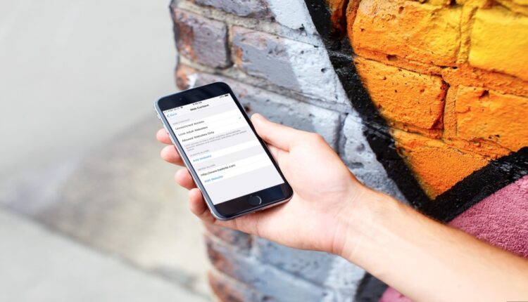 iPhone veya iPad'de Belirli Web Sitelerine Erişim Nasıl Engellenir?