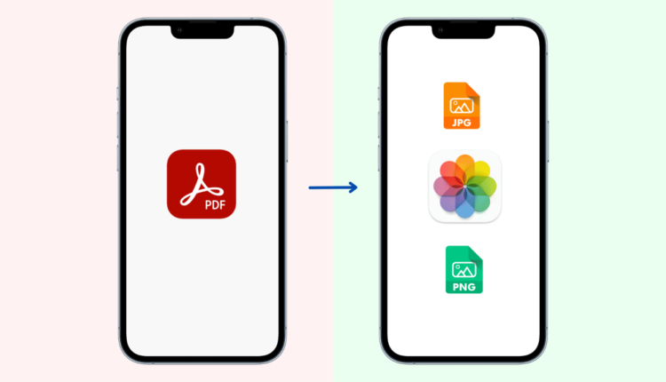 iPhone ve iPad'de Bir PDF'yi JPG veya PNG'ye Dönüştürme