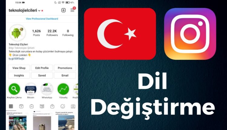 Instagram'da Nasıl Dil Değiştirilir?