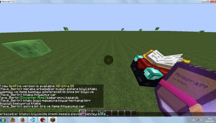 Minecraft'ta Büyülü Kitaplar Nasıl Kullanılır?