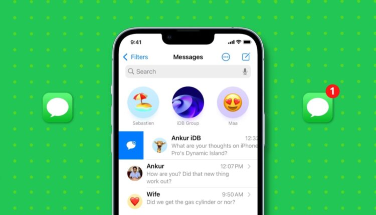 iMessage'da Bir Mesajı Okunmamış Olarak İşaretleme