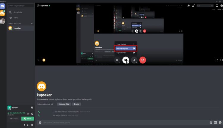 Discord Ekran Paylaşımı İzni Nasıl Verilir?