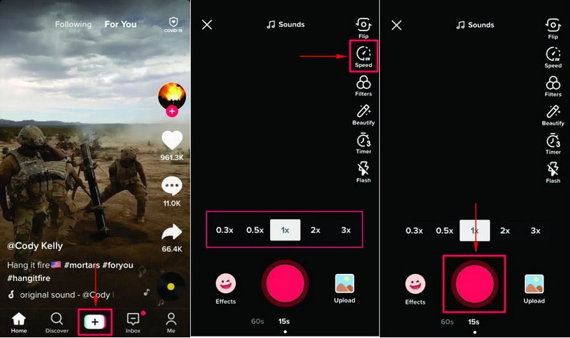 TikTok'ta Ağır Çekim Yapmak
