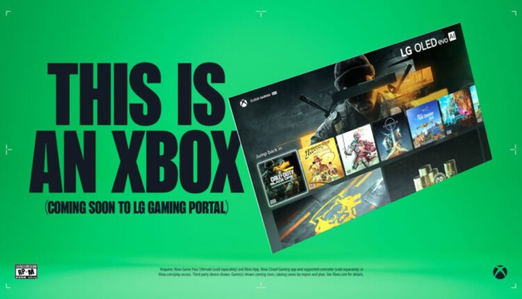 Microsoft, Xbox Cloud Gaming'i LG Smart TV'lere getiriyor