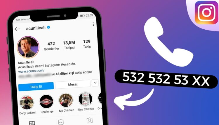 Bir Telefon Numarasına Ait Instagram Hesabı Nasıl Bulunur?